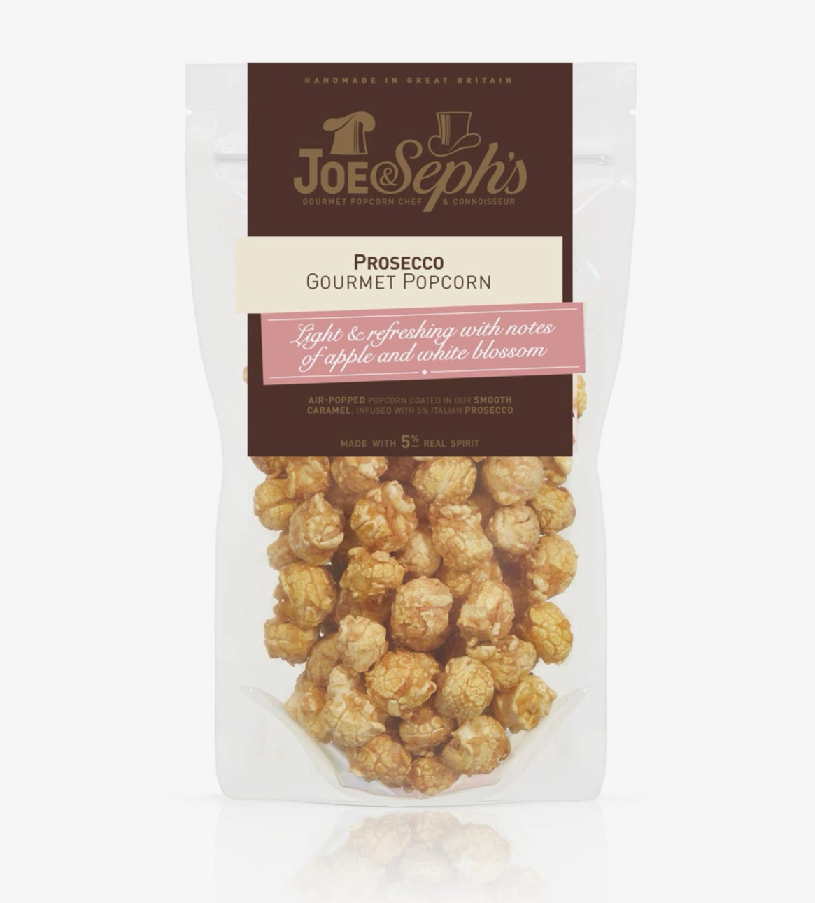 Joe and Sephs Prosecco popcorn