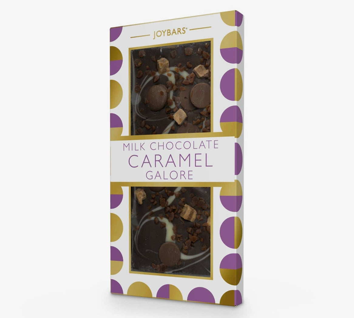 Joybars milk chocolate caramel galore.