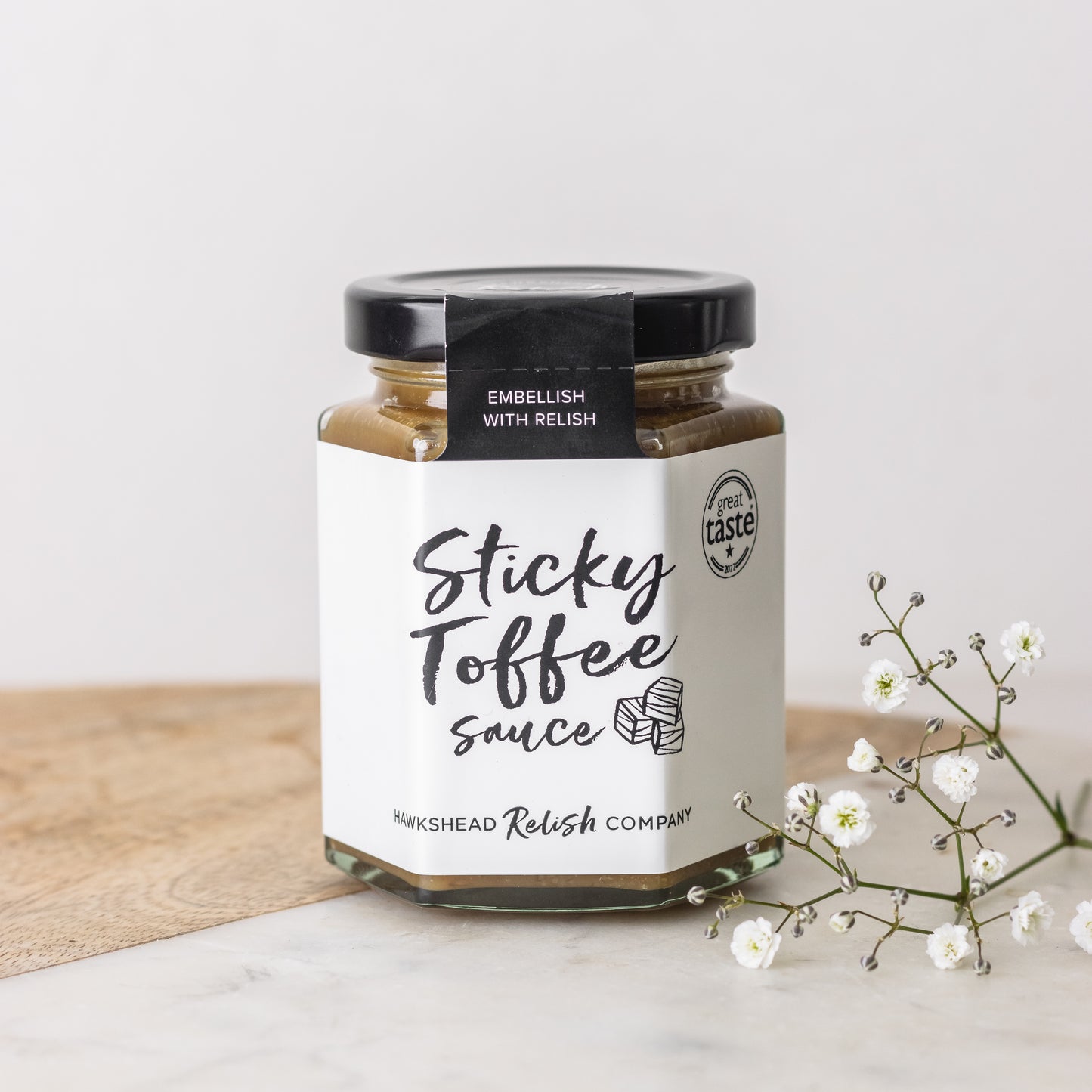Hawkshead relish sticky toffee sauce