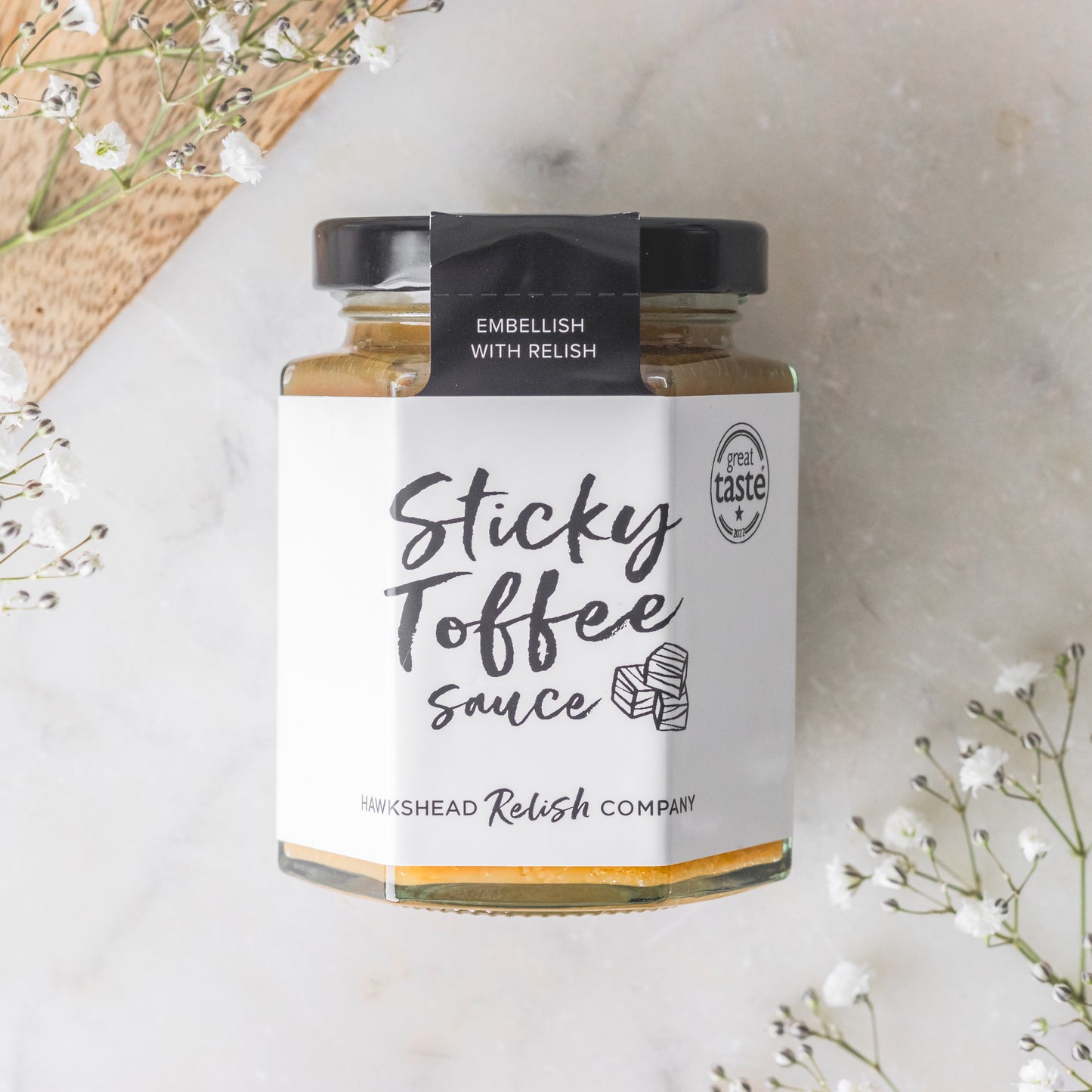 Hawkshead relish sticky toffee sauce