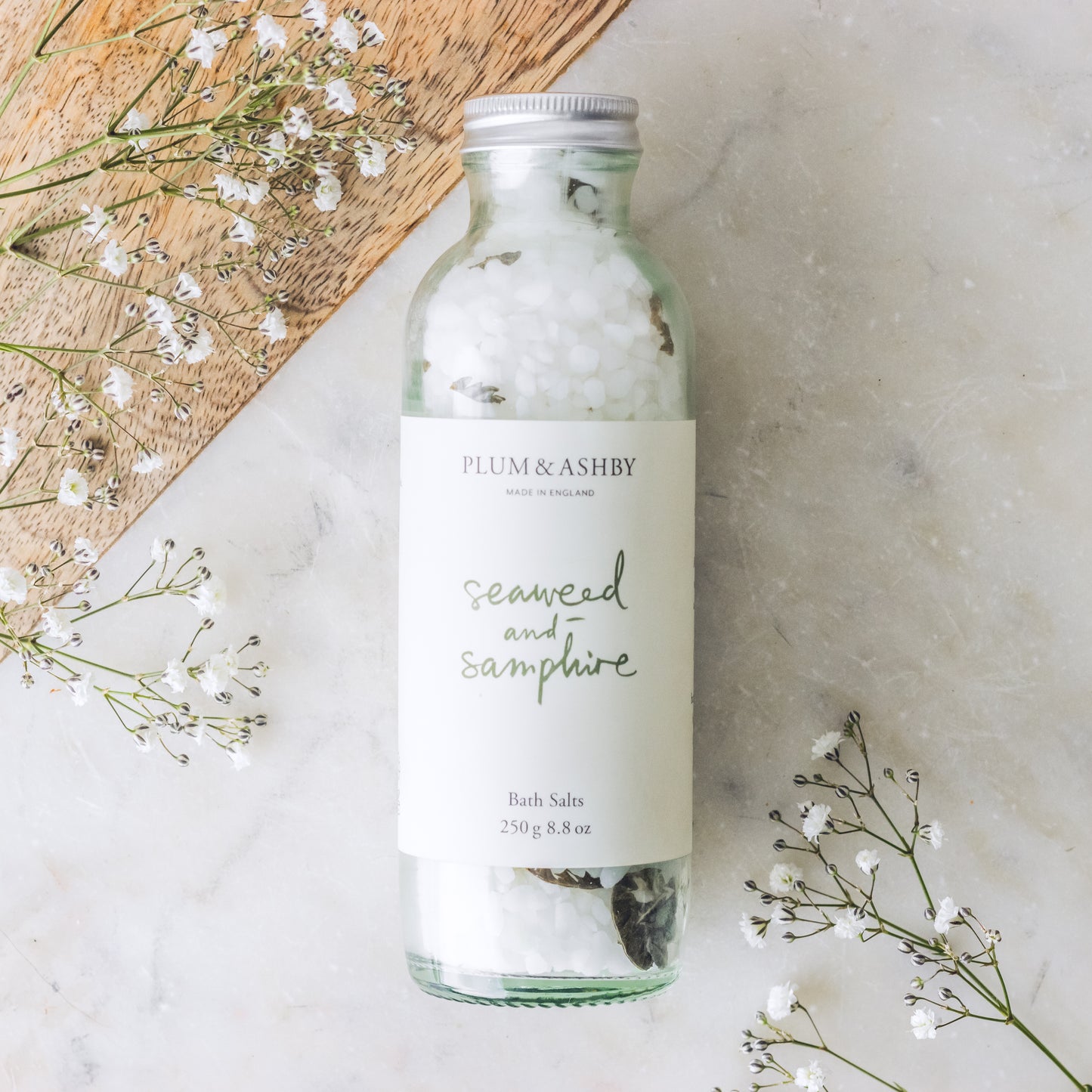 Plum and Ashby Seaweed and Samphire Bath Salts