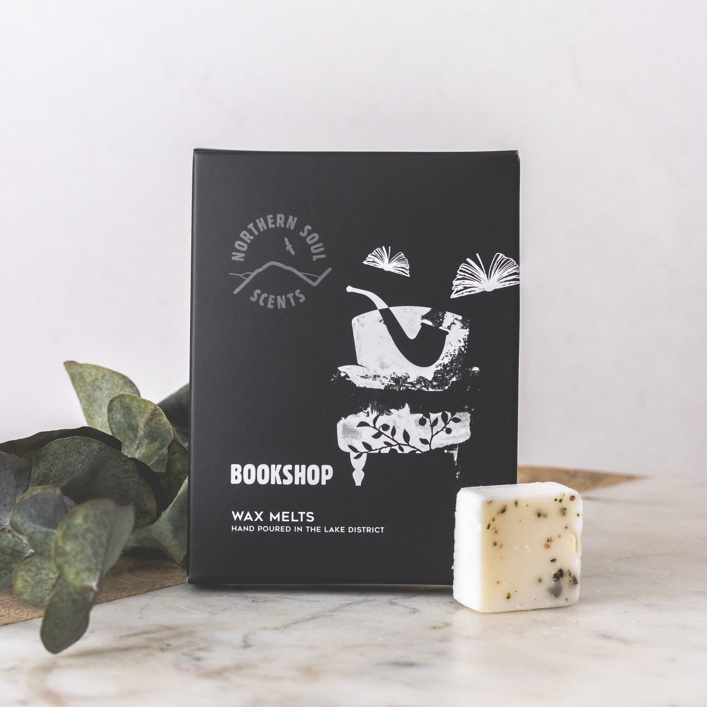 Northern soul scents bookshop wax melts