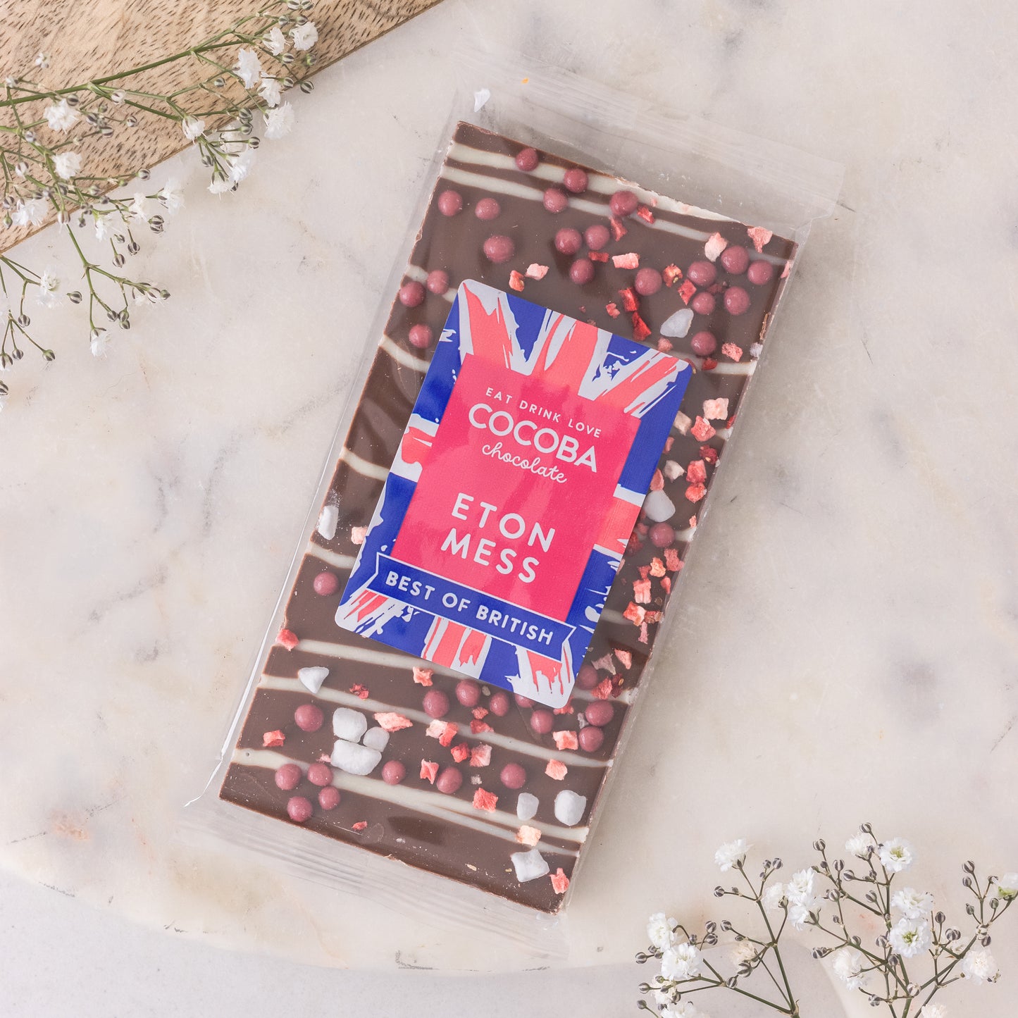 Cocoba Eton mess chocolate bar