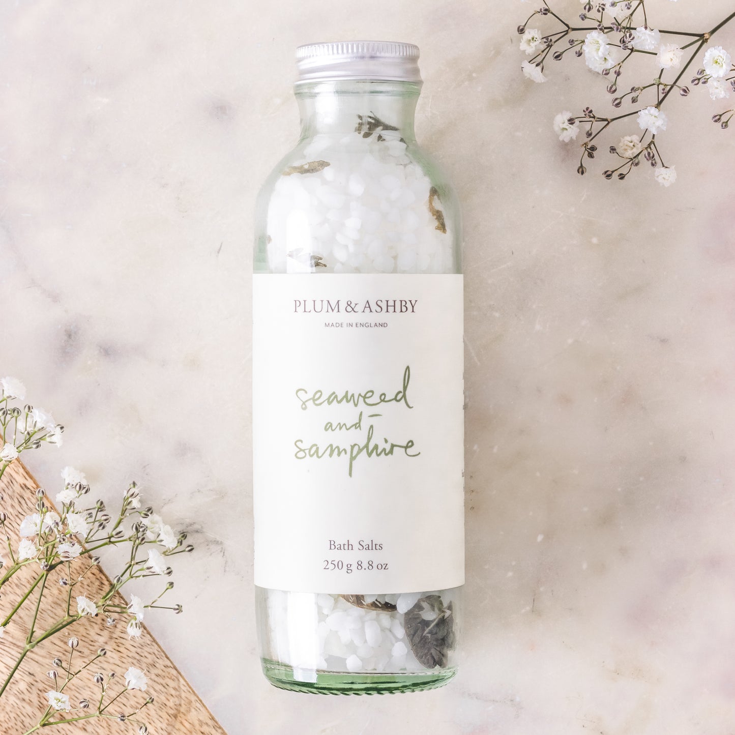 Plum and Ashby Seaweed and Samphire Bath Salts