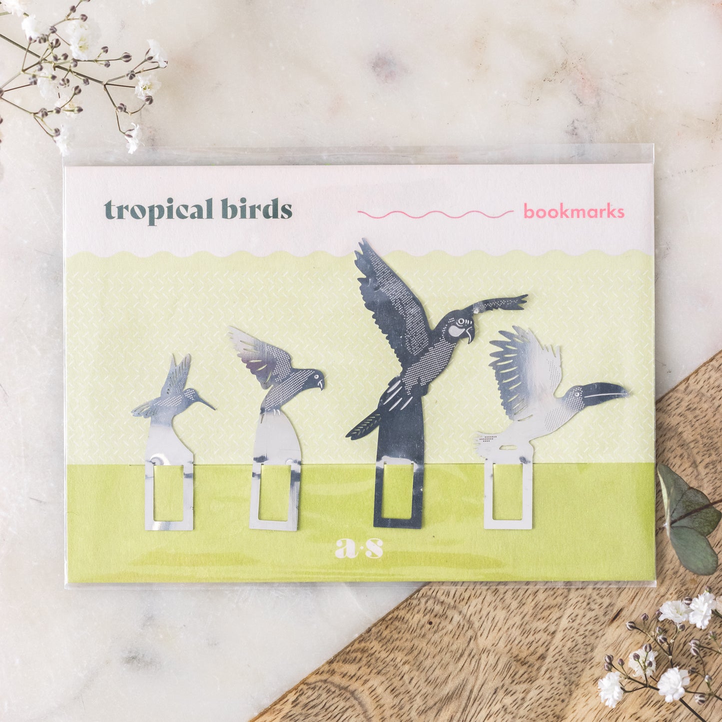 Bird bookmarks