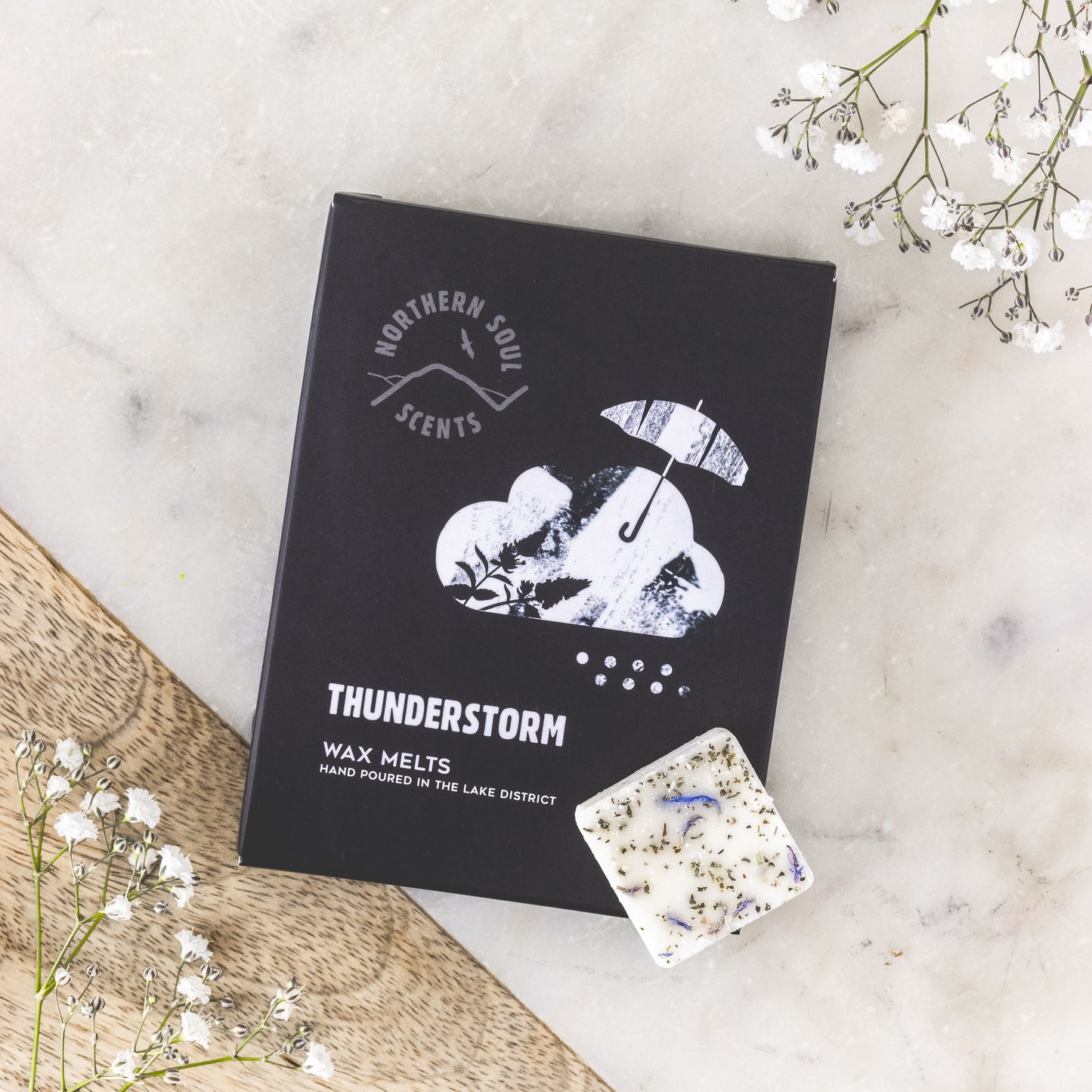 Northern soul scents thunderstorm wax melts