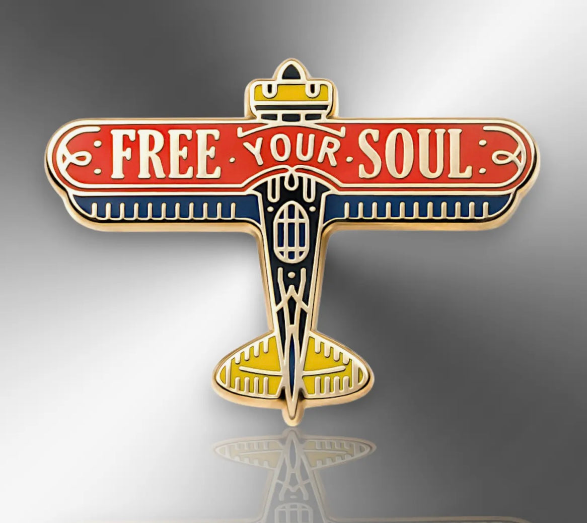 The little pin company “free your soul” pin