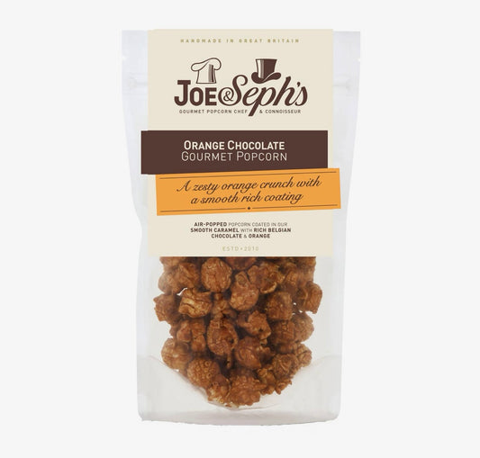 Joe and Sephs Orange chocolate popcorn