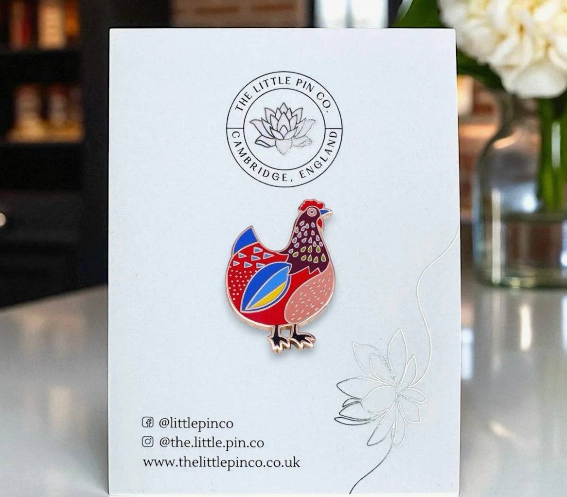 The little pin company “hen” pin
