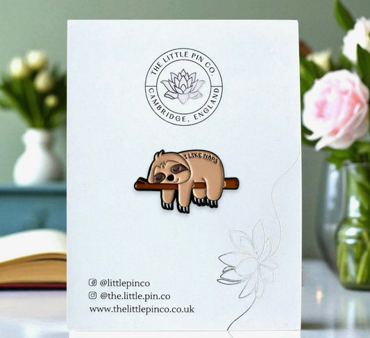 The little pin company “sloth - I like naps” pin