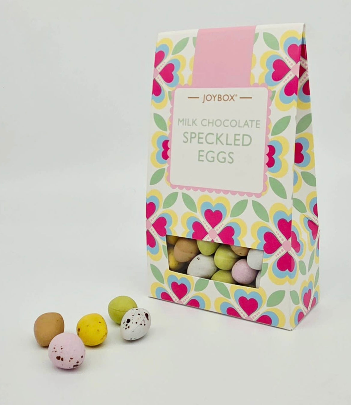 Joypots milk chocolate speckled eggs