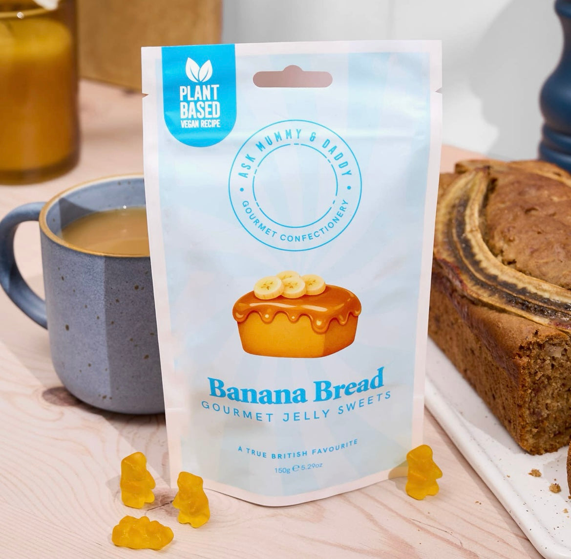 Ask Mummy & daddy banana bread gourmet jelly sweets