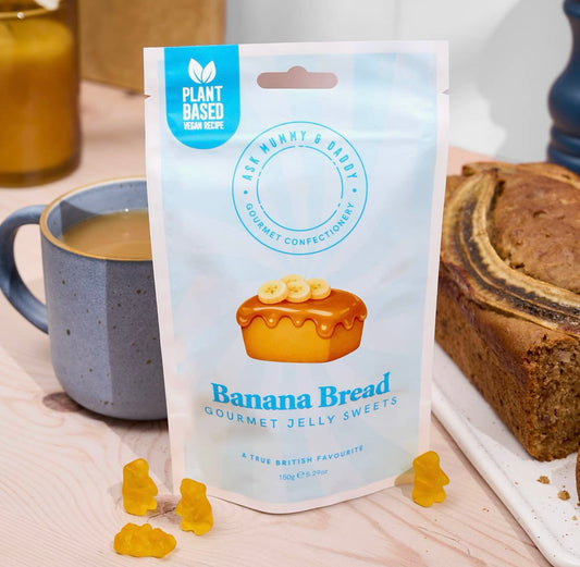 Ask Mummy & daddy banana bread gourmet jelly sweets