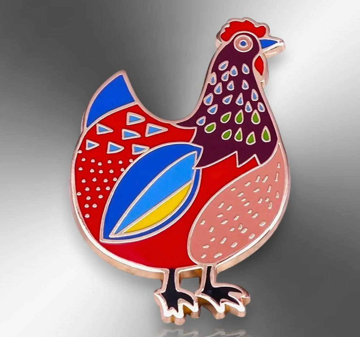 The little pin company “hen” pin