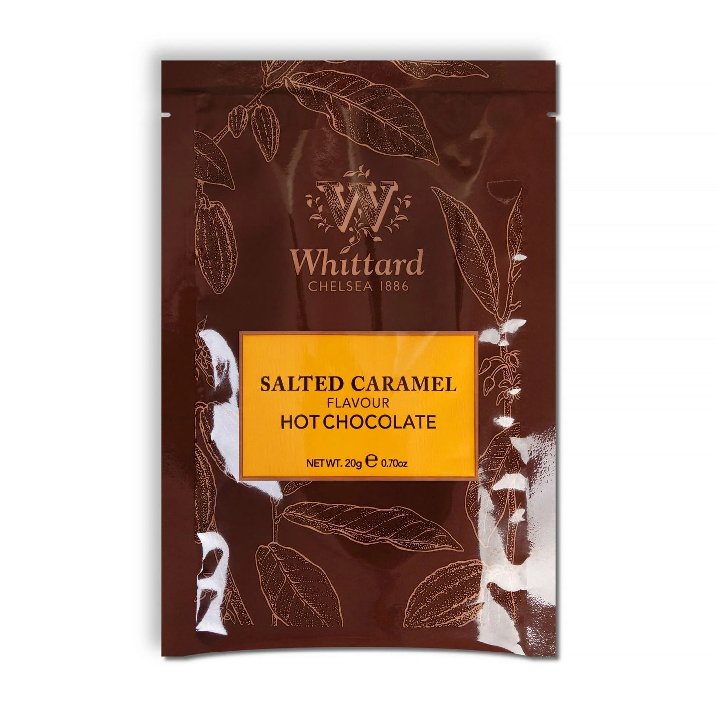 Whittards salted caramel hot chocolate sachet