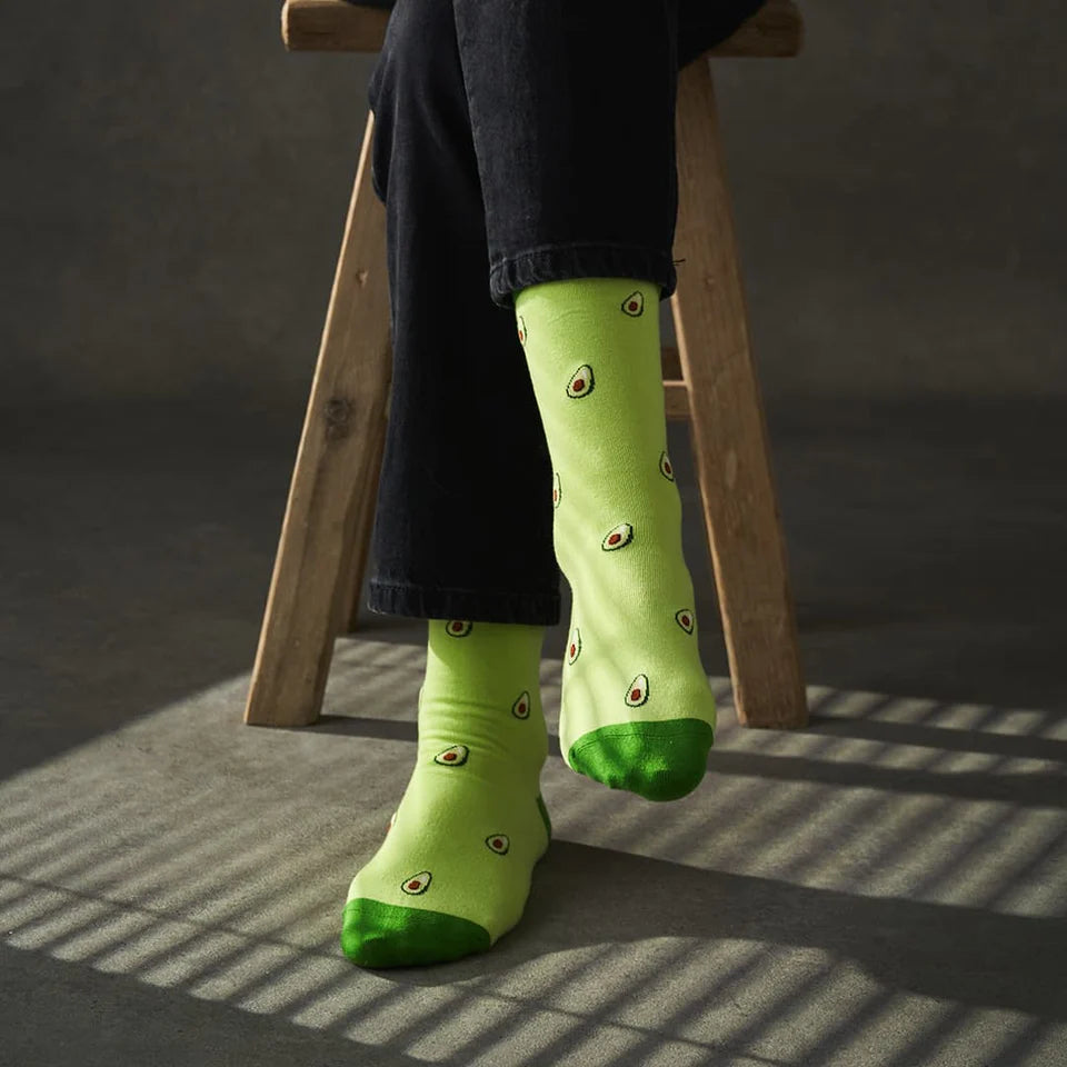 Avocado socks by Kosi