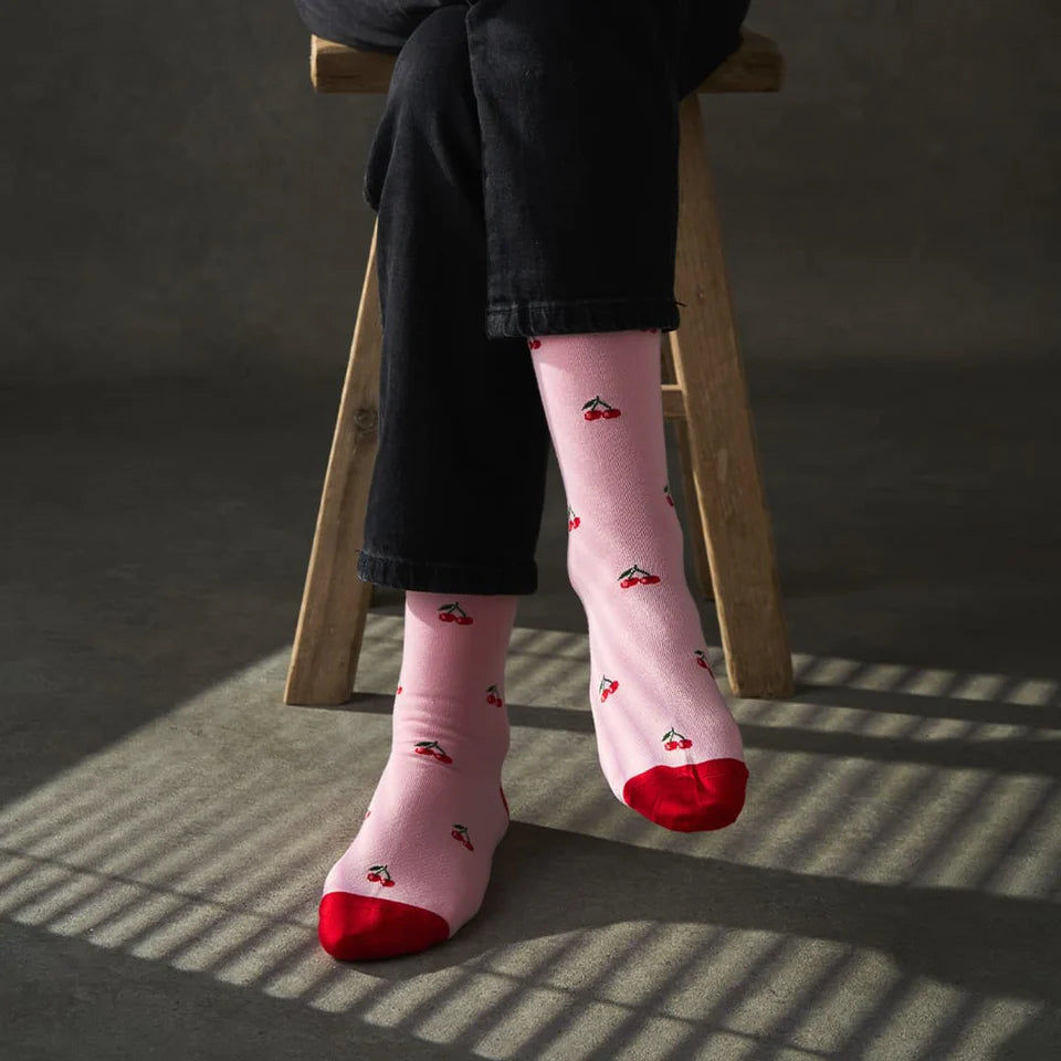 Cherry socks - by Kosi