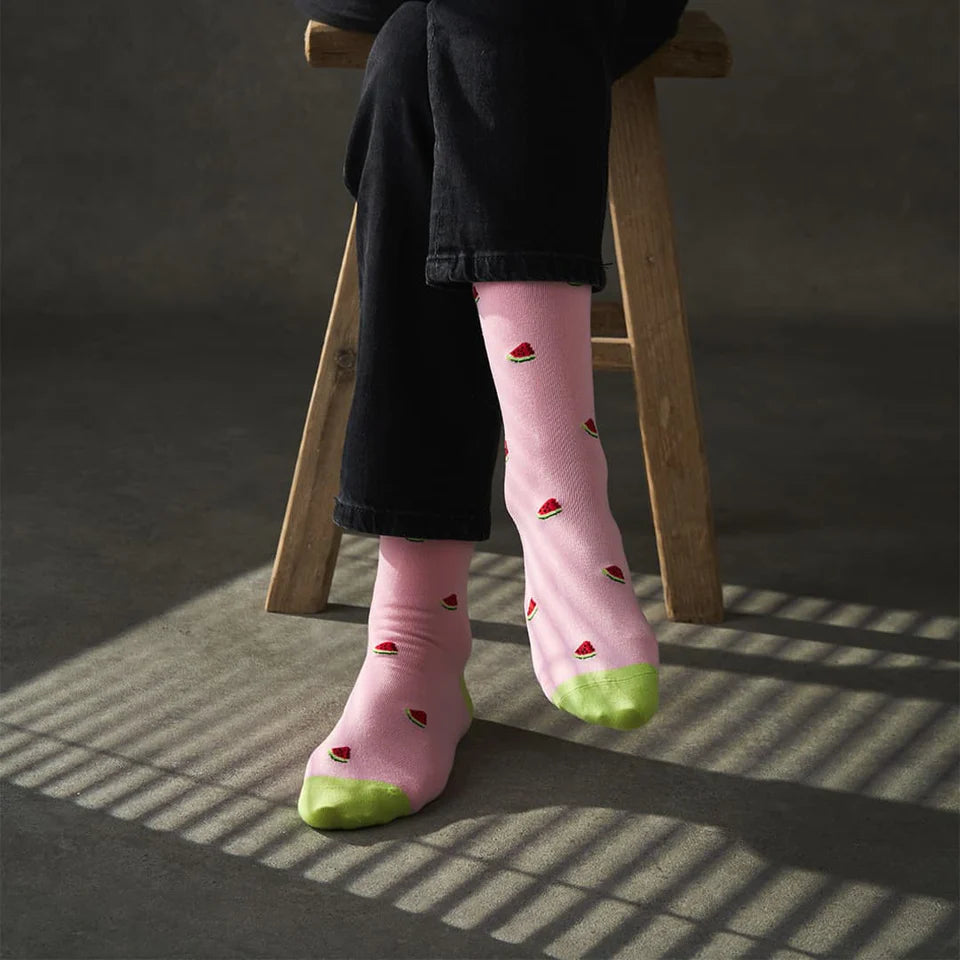 Watermelon socks - by Kosi
