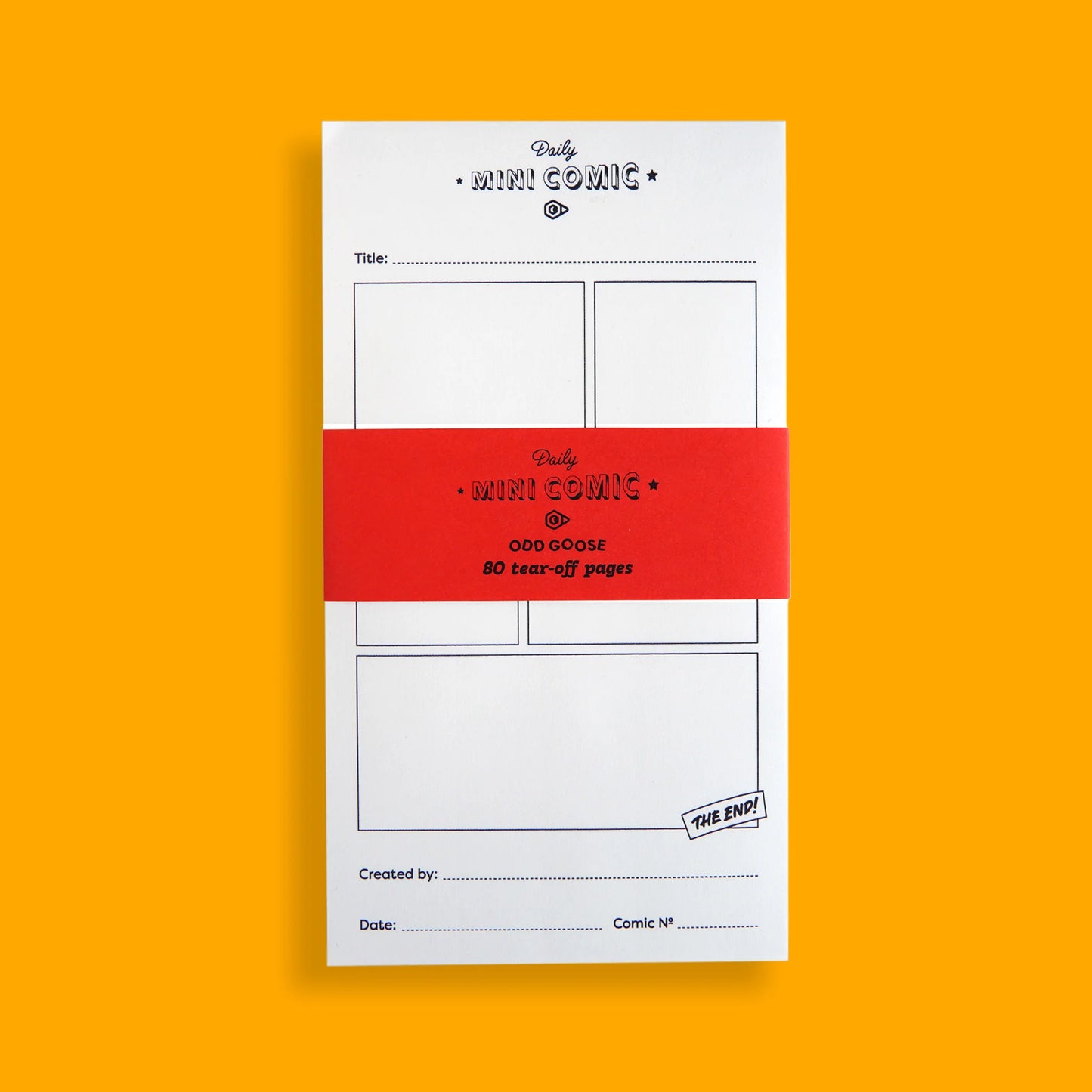 Odd Goose daily mini comic notebook