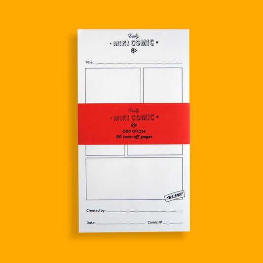Odd Goose daily mini comic notebook