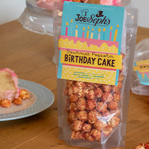 Joe and seph birthday cake popcorn