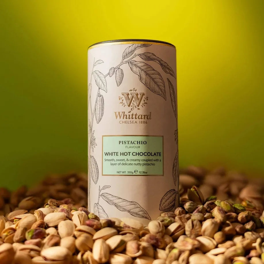 Whittards Pistachio Flavour White Hot Chocolate - single sachet