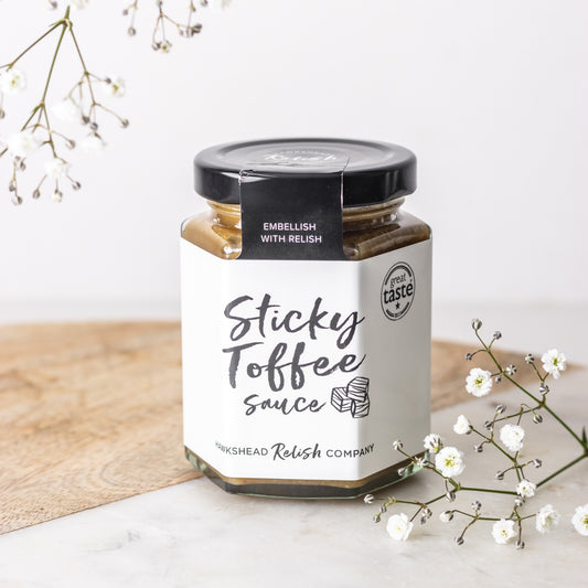 Hawkshead relish sticky toffee sauce