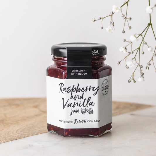 Hawkshead relish raspberry and vanilla jam