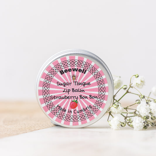 Beewell lip balm strawberry Bon Bon
