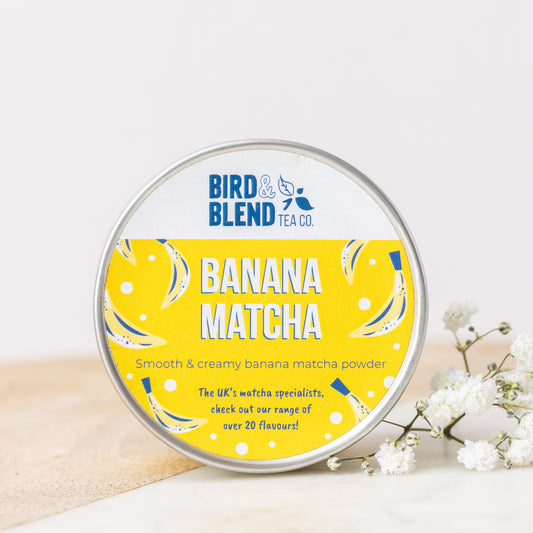 Bird and blend banana matcha