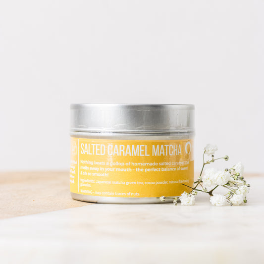 Bird and blend salted caramel matcha