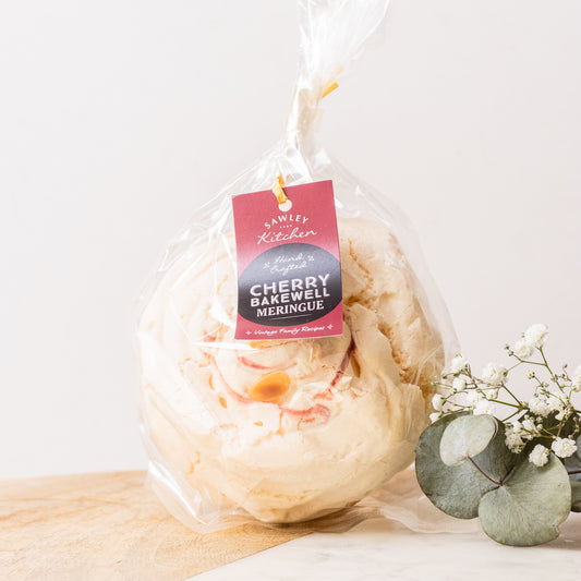 Sawleys kitchen cherry bakewell meringue