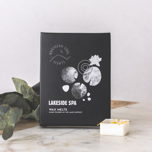 Northern soul scents lakeside spa wax melts