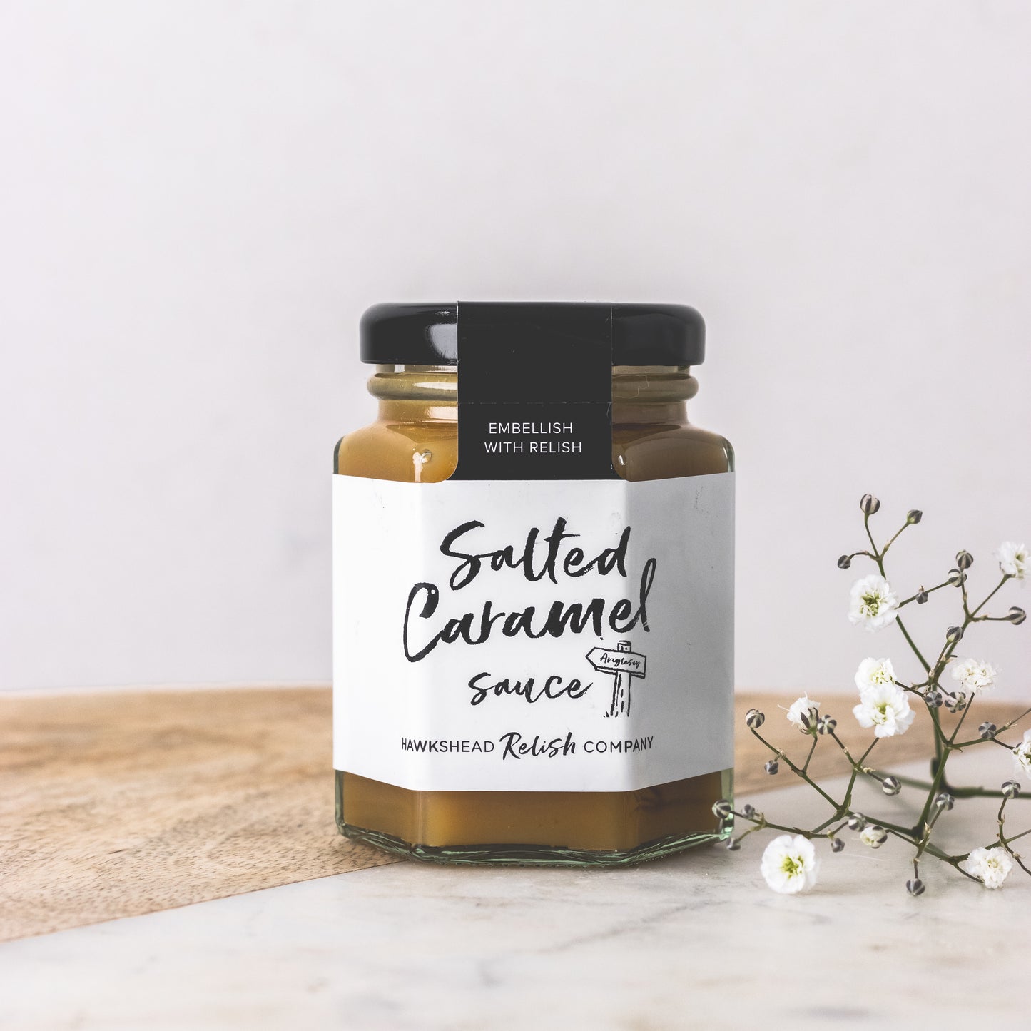 Hawkshead relish salted caramel sauce