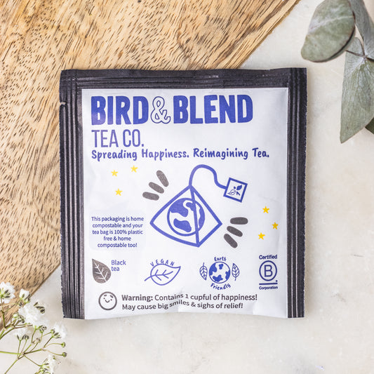 Bird and blend Parma violets
