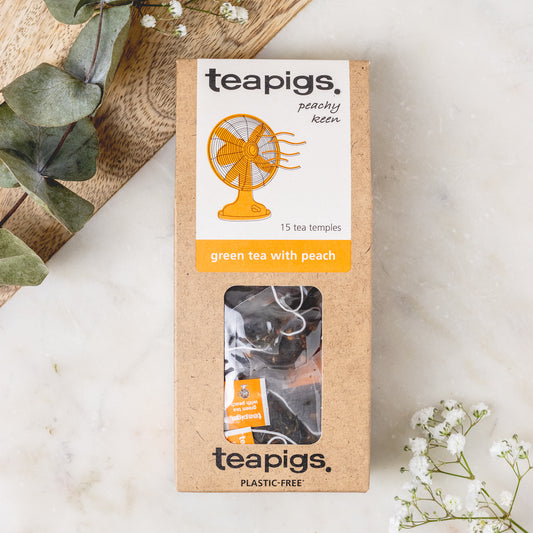 Tea pigs green tea with peach