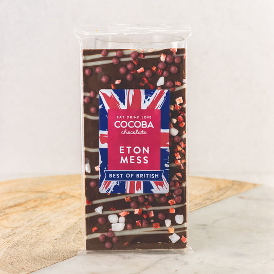 Cocoba Eton mess chocolate bar