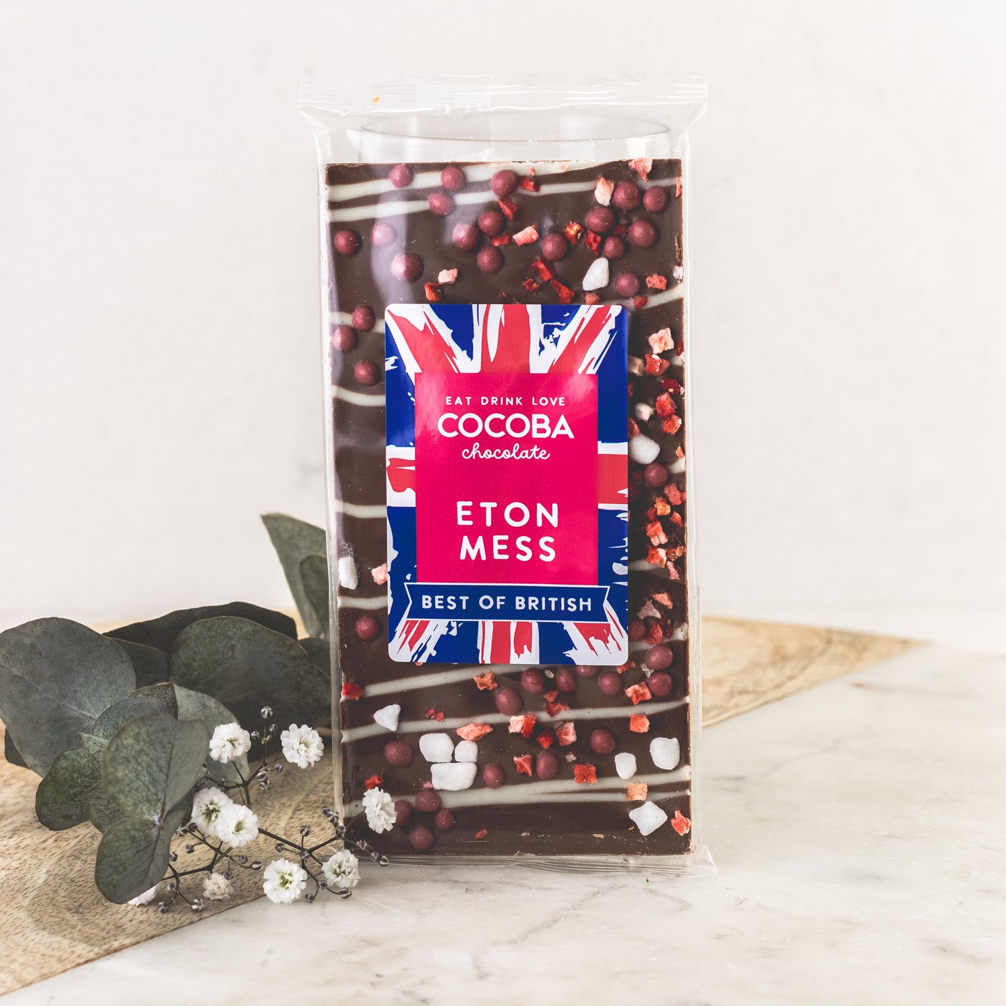 Cocoba Eton mess chocolate bar