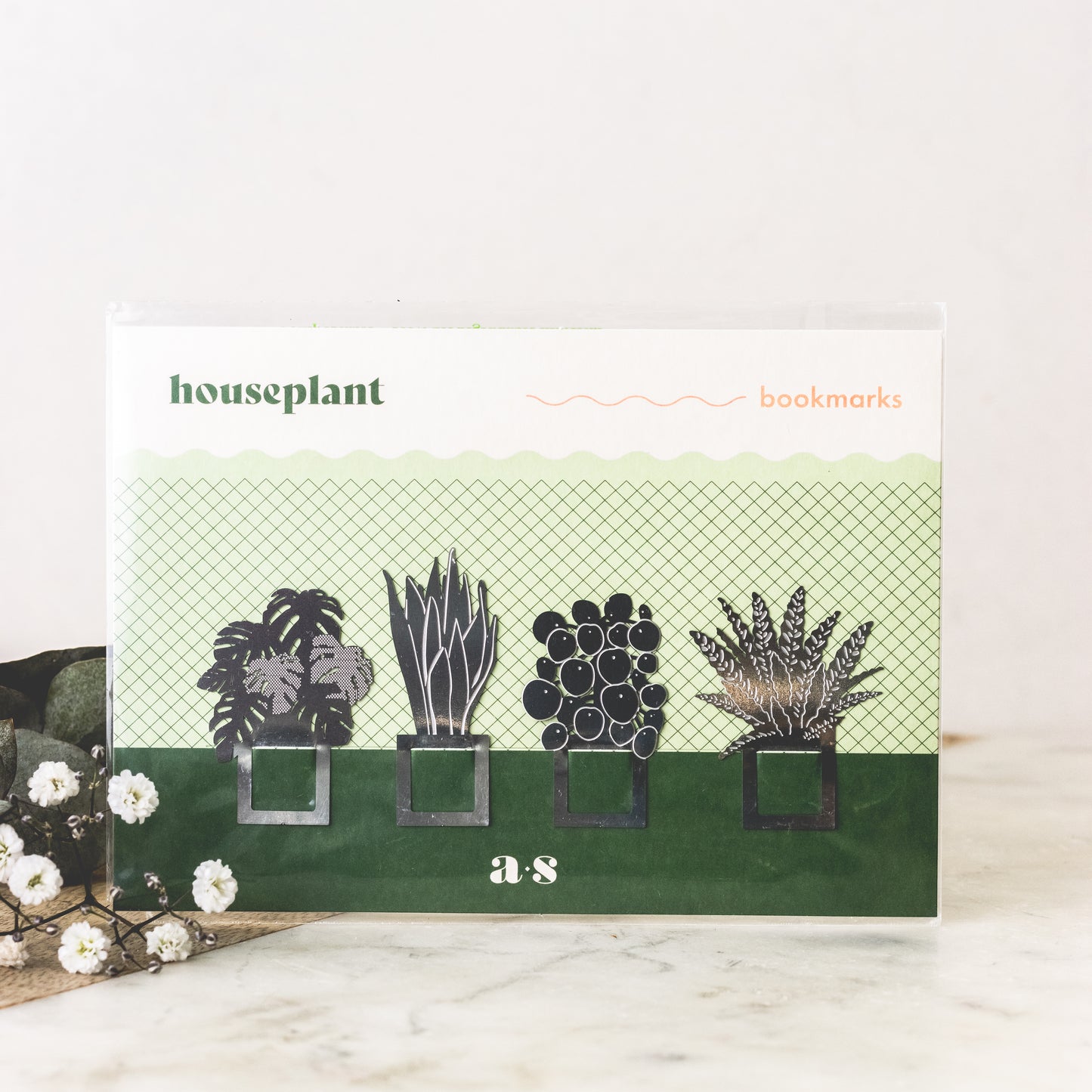 Houseplant bookmarks