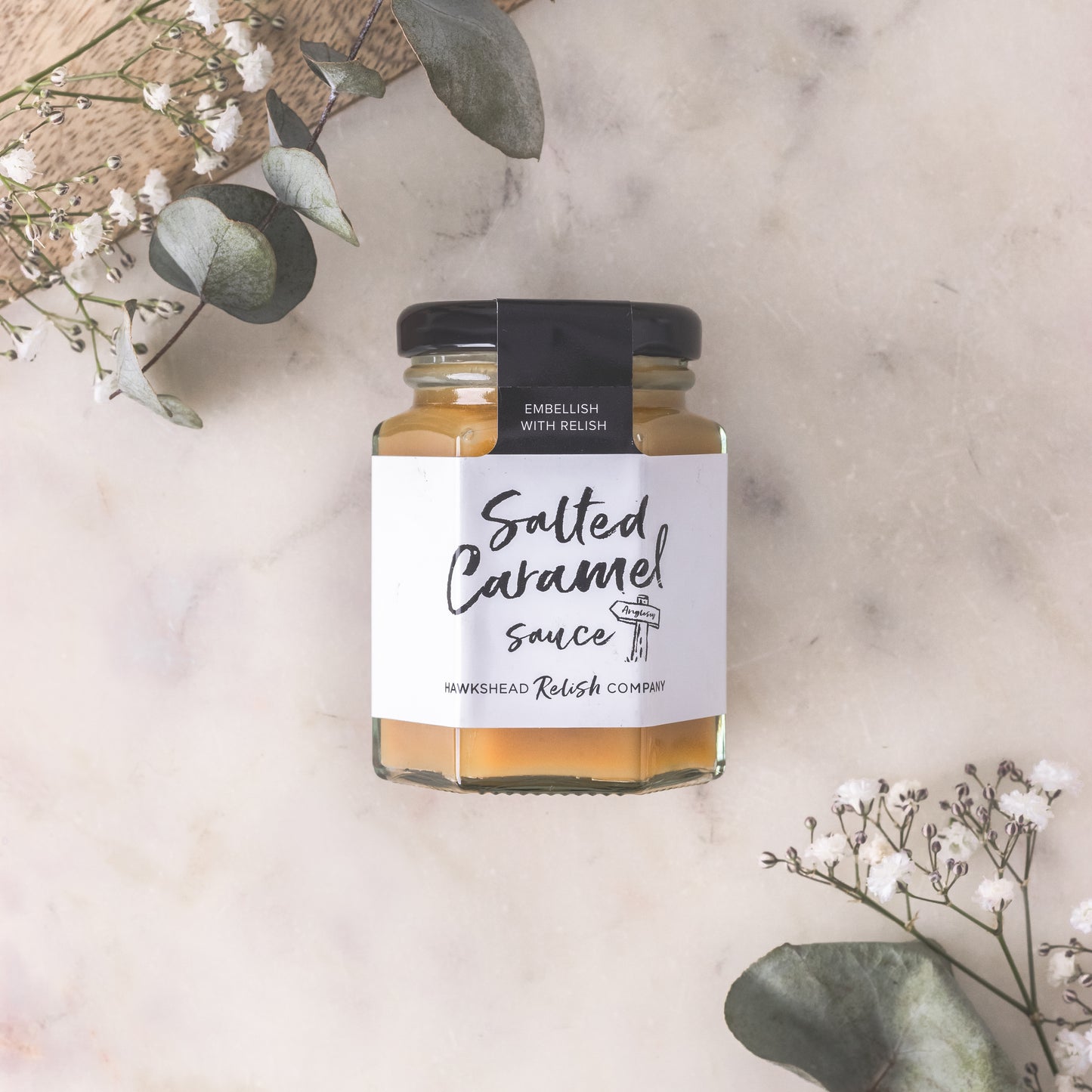 Hawkshead relish salted caramel sauce