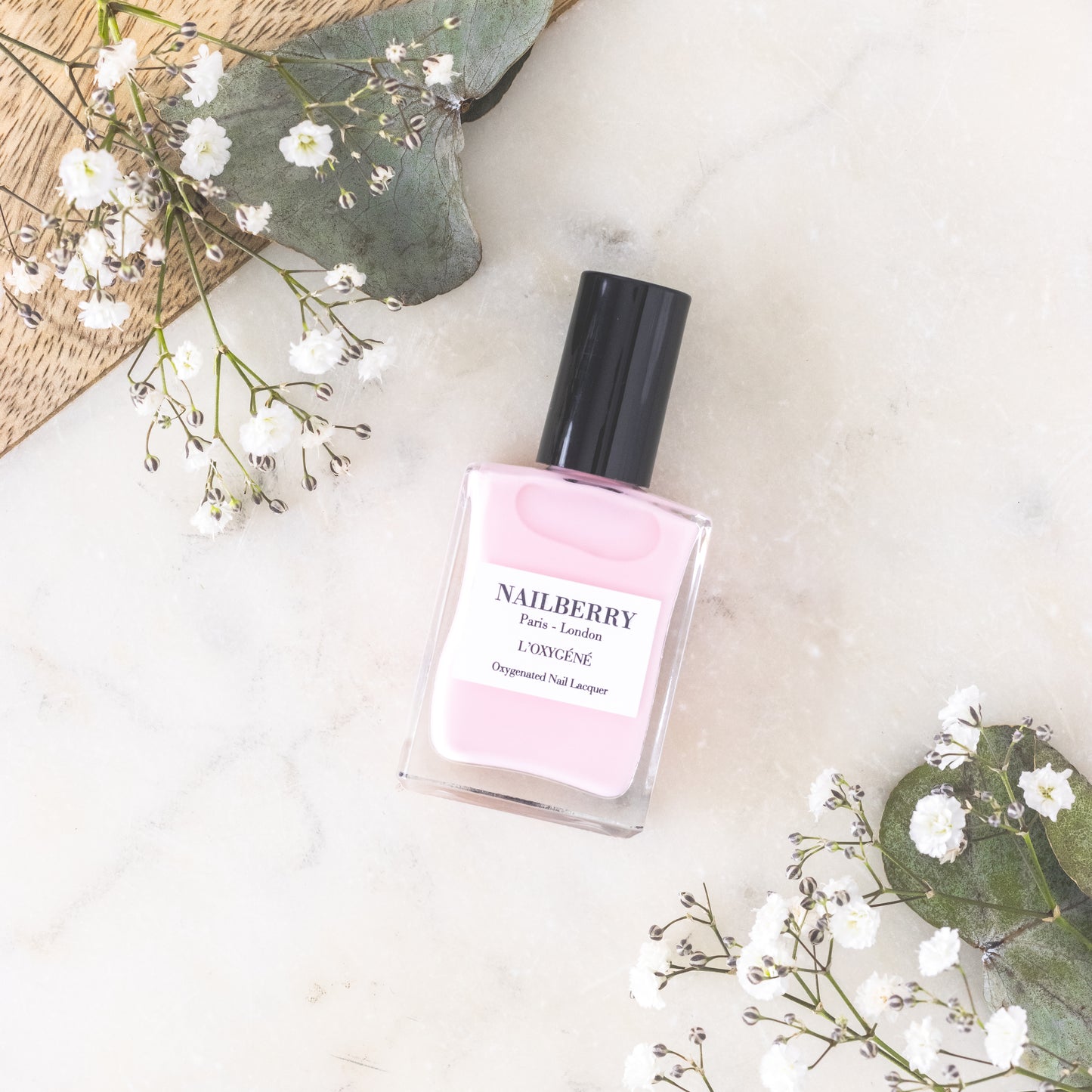 Nailberry rose blossom nail polish