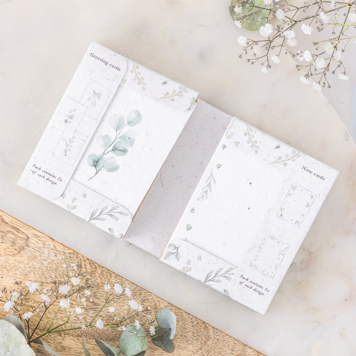 Little green gifts plantable card and note set