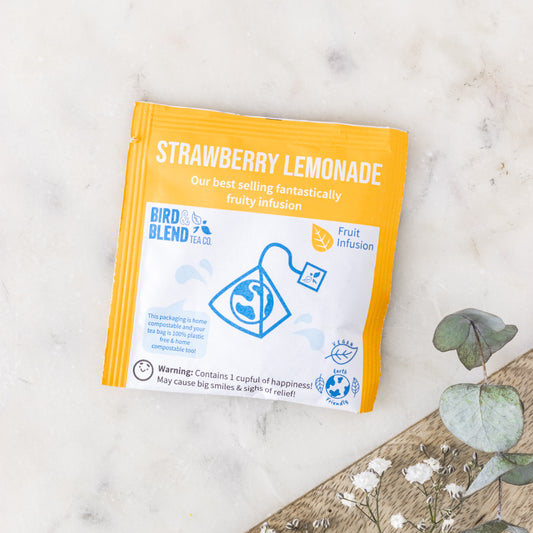 Bird and blend  Strawberry Lemonade (fruit tea)