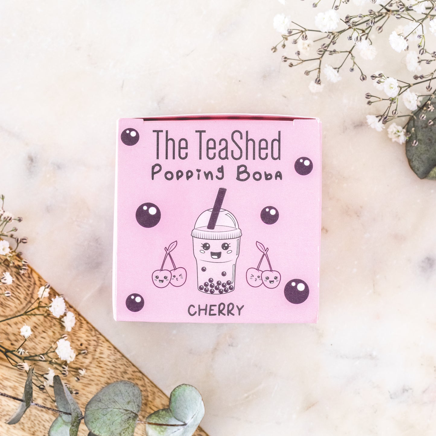 The tea shed cherry boba