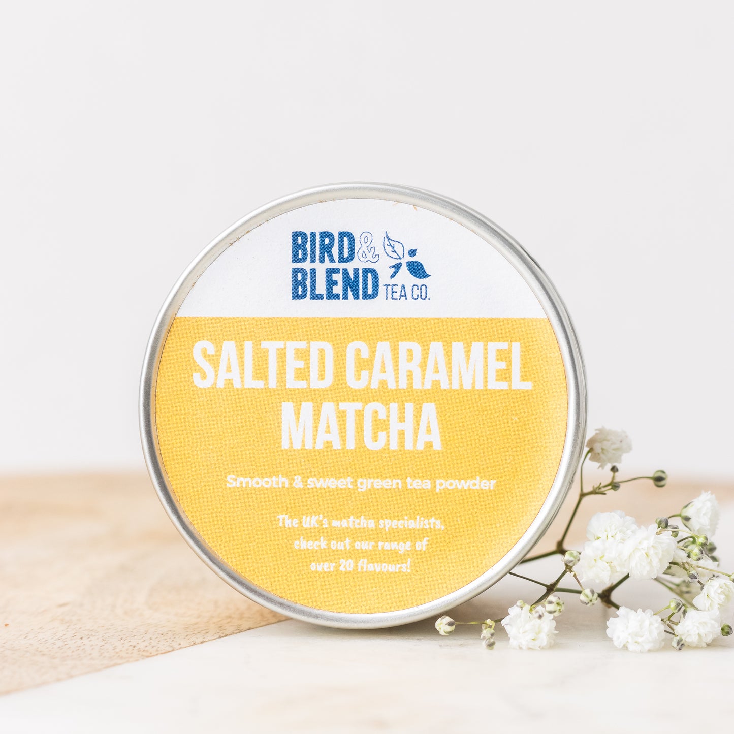 Bird and blend salted caramel matcha
