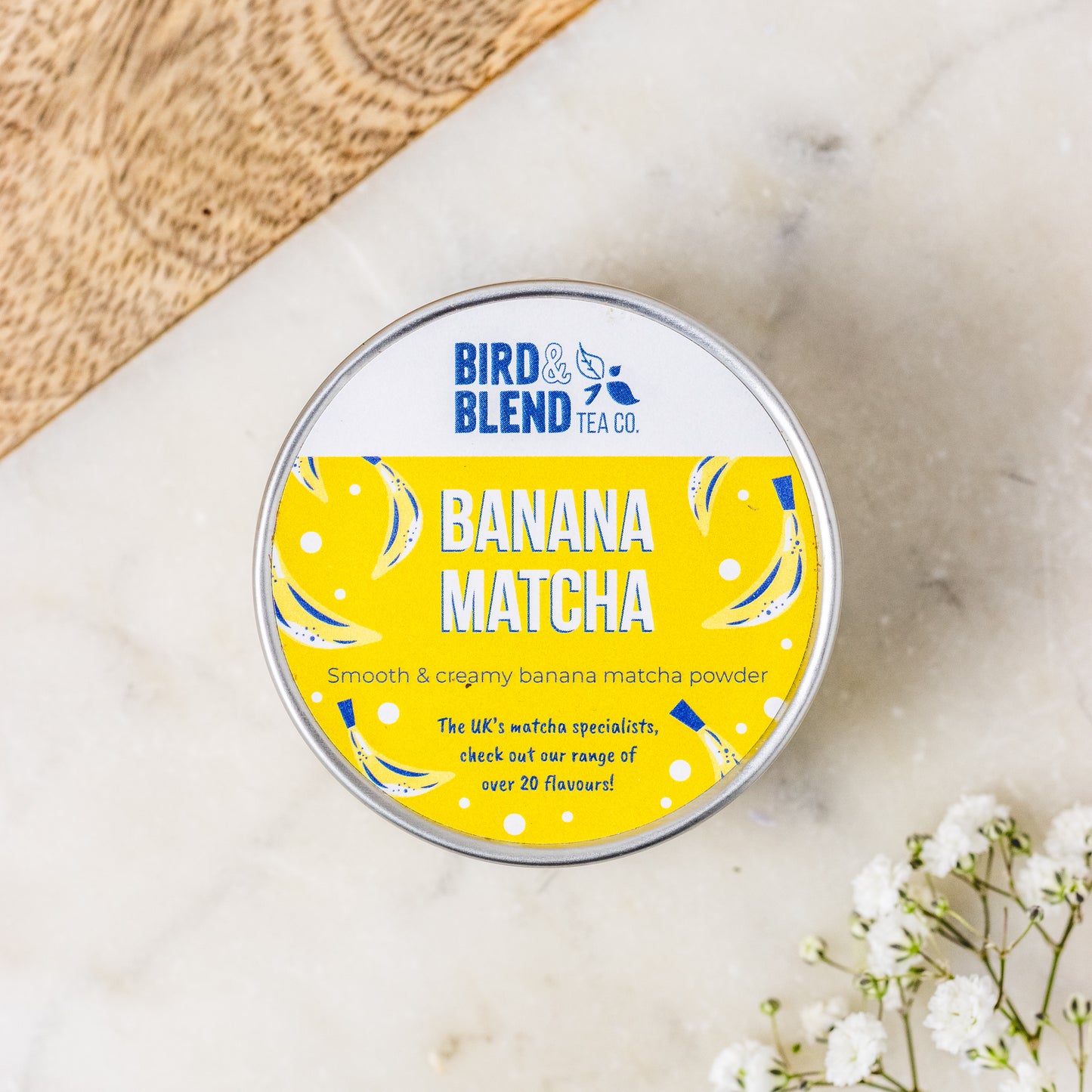 Bird and blend banana matcha