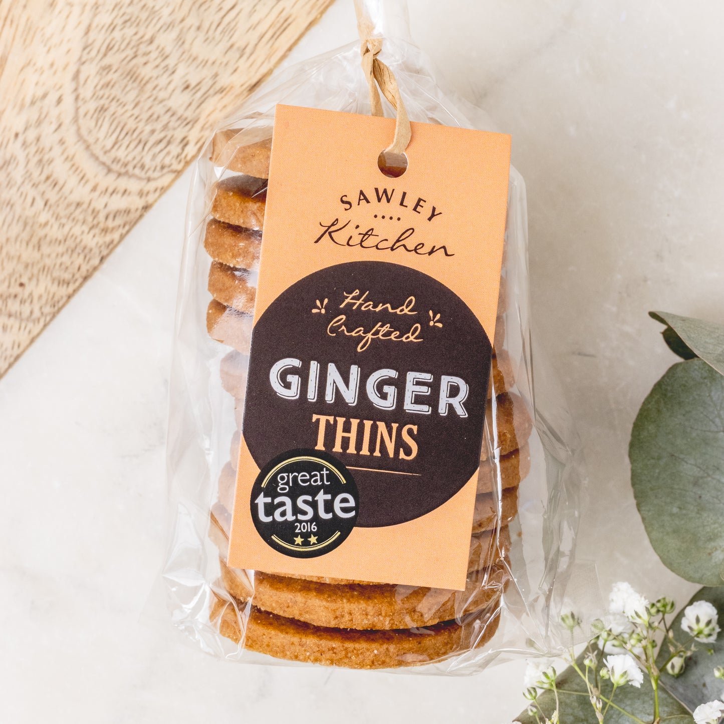 Sawleys kitchen ginger thins