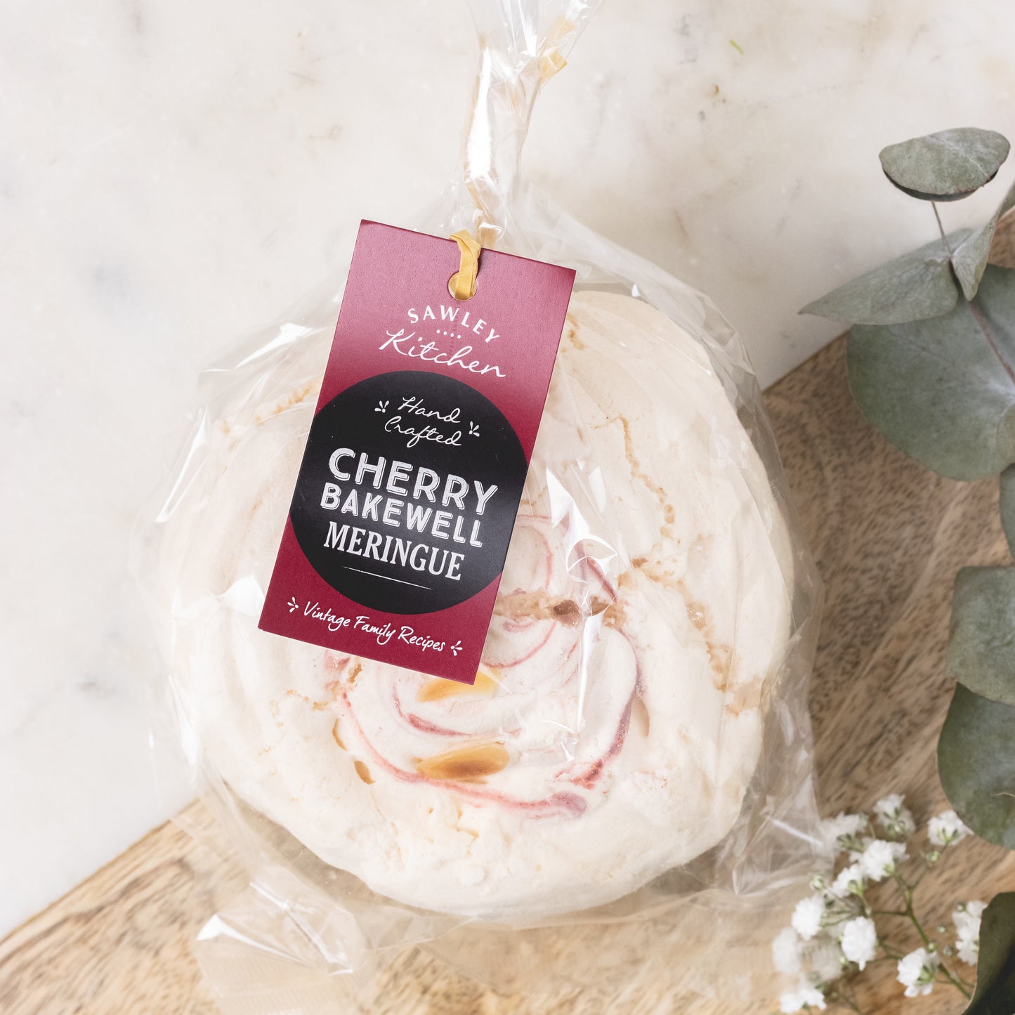 Sawleys kitchen cherry bakewell meringue