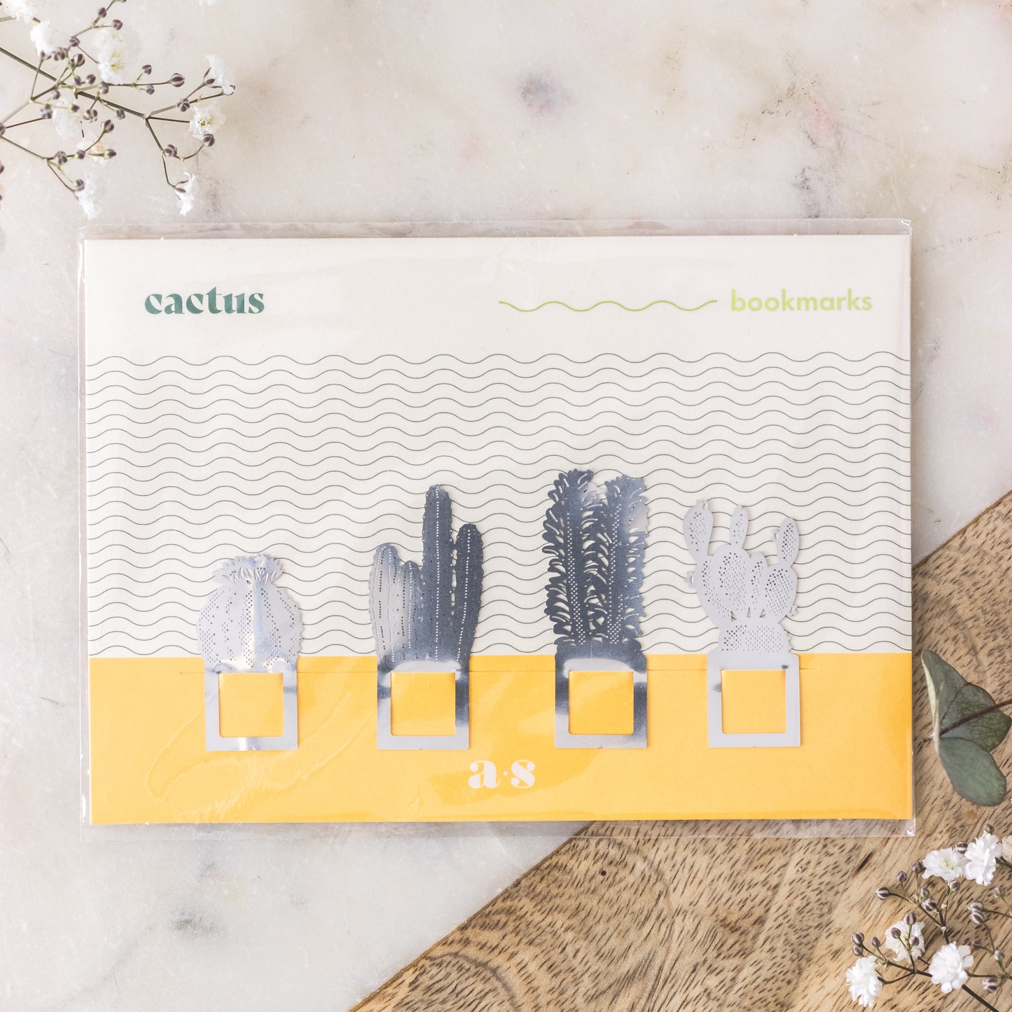 Cactus bookmarks